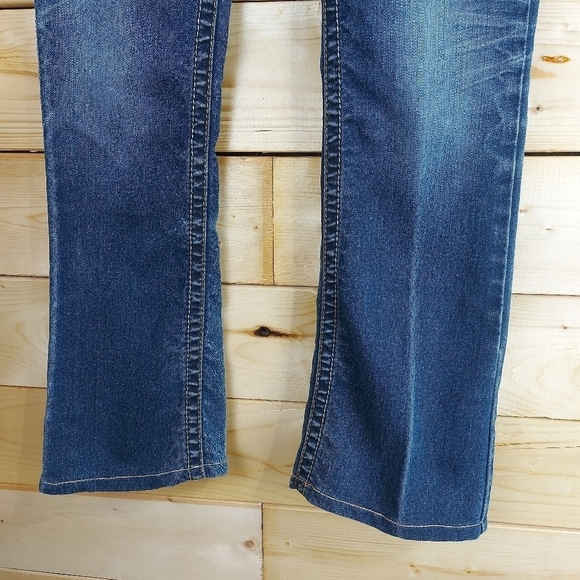 📣2/40$📣 SILVER Aiko bootcut stretch jeans size 27 - Picture 3 of 9